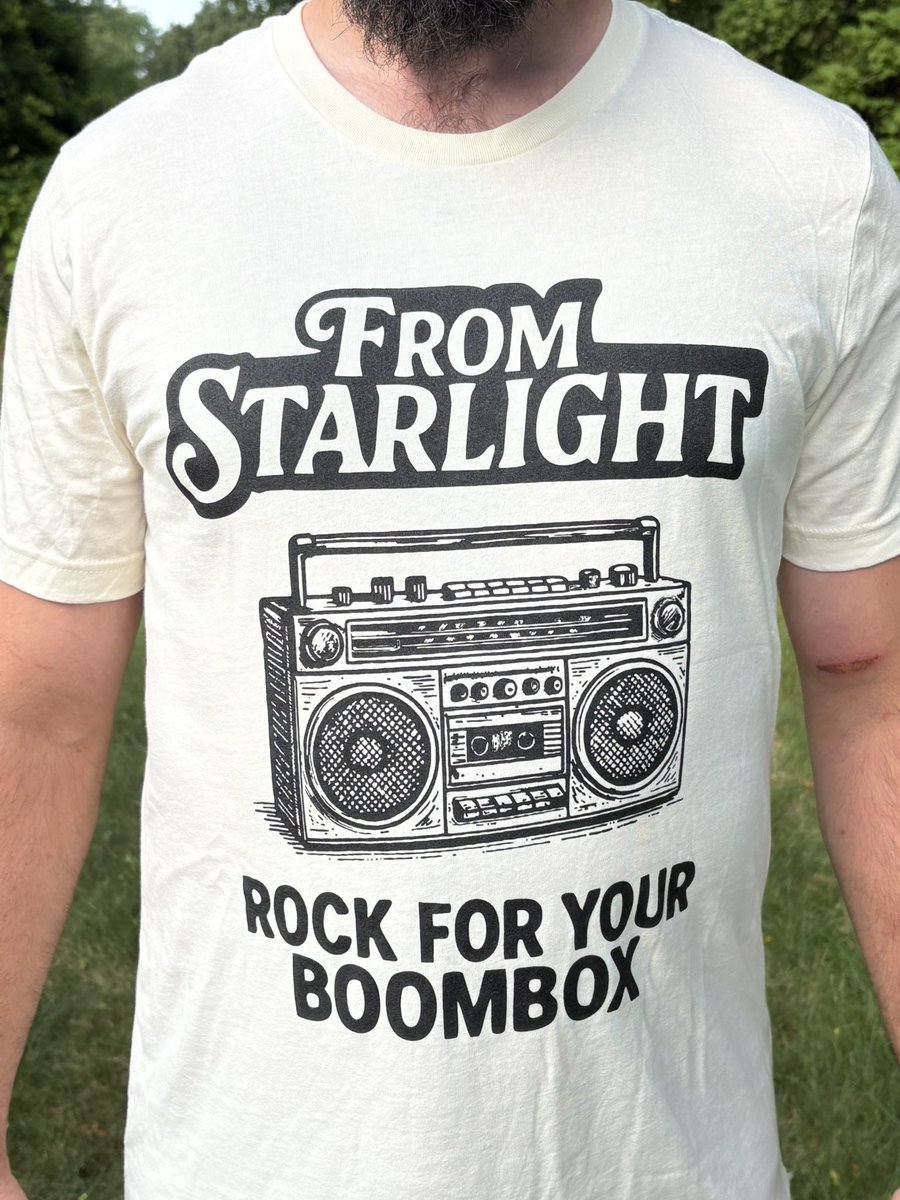 FromStarlight21's tweet image. We got some new merch dropping tomorrow at the show!