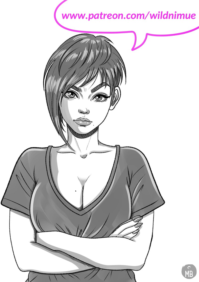 ladywildnimue's tweet image. ¿Todavía no estás suscrito a mi espacio personal y ultra exclusivo donde subo dibujos sexys y guays? ¿Y a qué esperas? ¡Que son sólo 3 euros al mes!