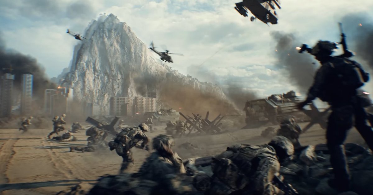 HooptyBooty's tweet image. the beach landing scene takes place in Gibraltar

#Battlefield6