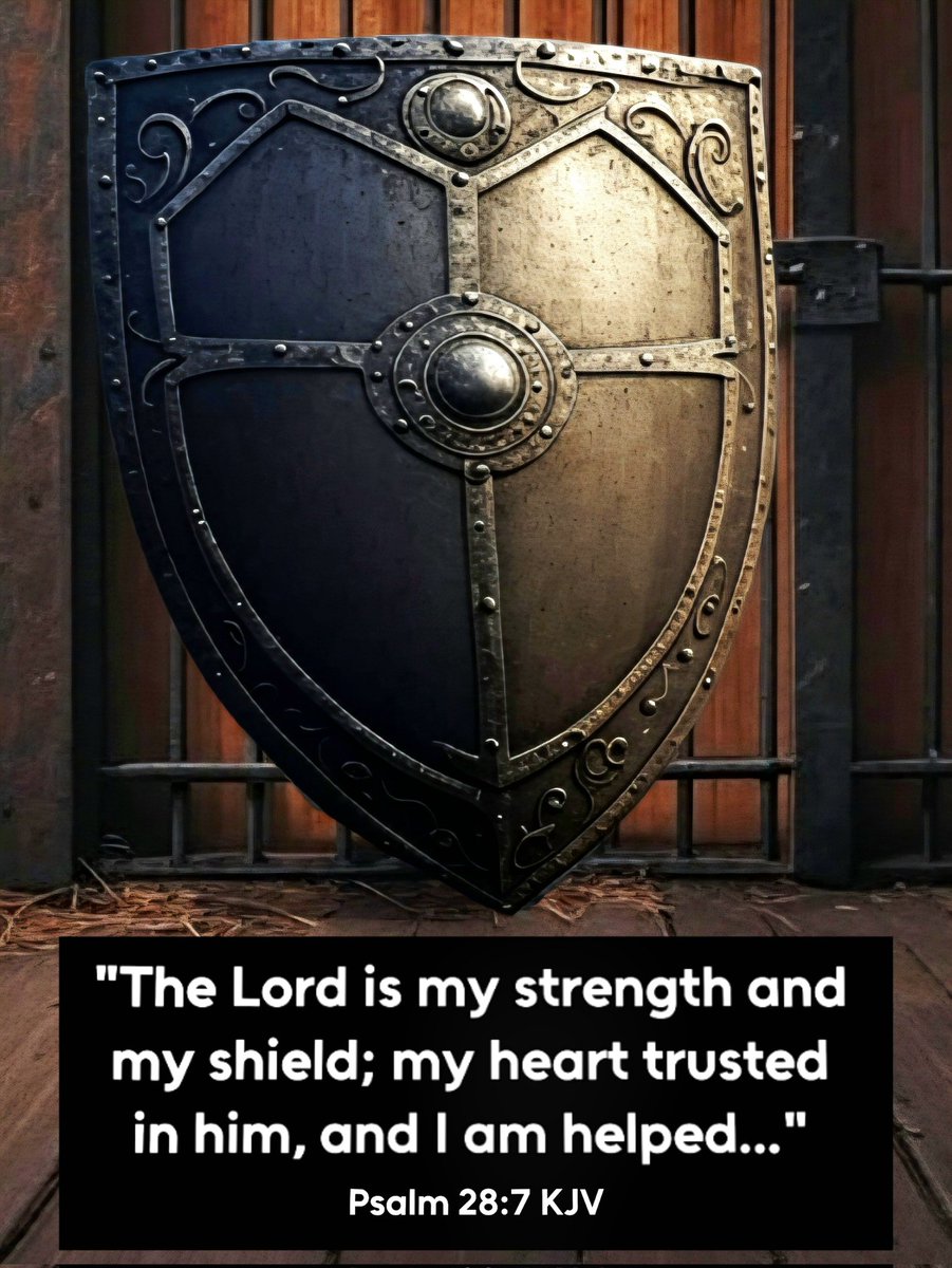 SLeandraJackson's tweet image. "The Lord is my strength and my shield; my heart trusted in him, and I am helped:
therefore my heart greatly rejoiceth; and with my song will I praise him."
Psalm 28: 7 KJV