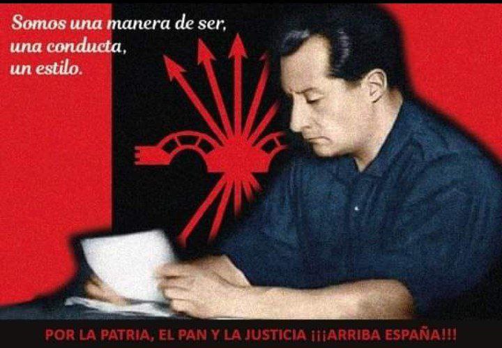 JuancaGOtero1's tweet image. "El derechismo quiere conservar la Patria, quiere conservar la unidad, quiere conservar la autoridad; pero sé desentiende de esta angustia del hombre, del individuo, del semejante que no tiene para comer*
José Antonio
