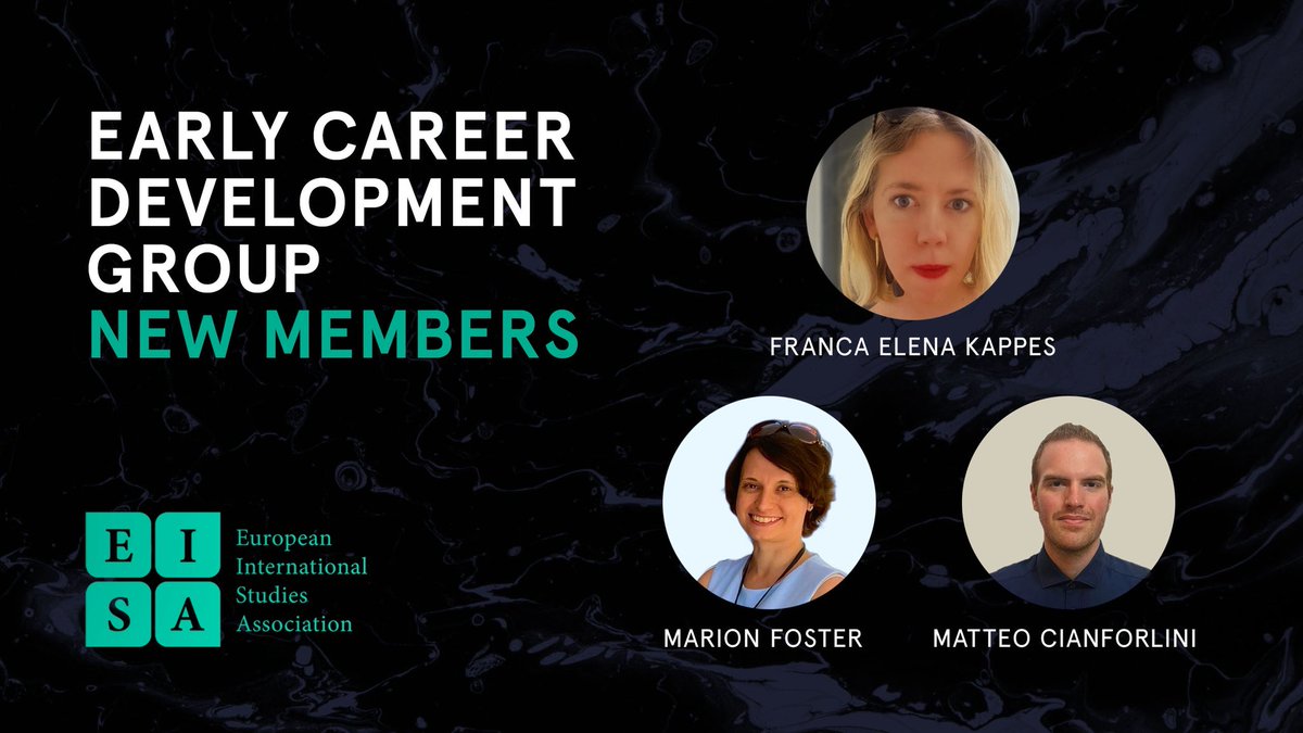 EISA ECD (@ecd_eisa) on Twitter photo We're exited to welcome our new members ๐ <a href="/Franca_Kappes/">Franca Elena Kappes</a> <a href="/mari_kipiani/">Marion Foster</a> #MatteoCianforlini!
We look forward to working with you ๐ค
Meet them at our #EISAPEC2025 events in person ๐
Watch this space for all <a href="/europeanisa/">EISA</a> #EarlyCareer updates! ๐ We're exited to welcome our new members ๐ <a href="/Franca_Kappes/">Franca Elena Kappes</a> <a href="/mari_kipiani/">Marion Foster</a> #MatteoCianforlini!
We look forward to working with you ๐ค
Meet them at our #EISAPEC2025 events in person ๐
Watch this space for all <a href="/europeanisa/">EISA</a> #EarlyCareer updates! ๐