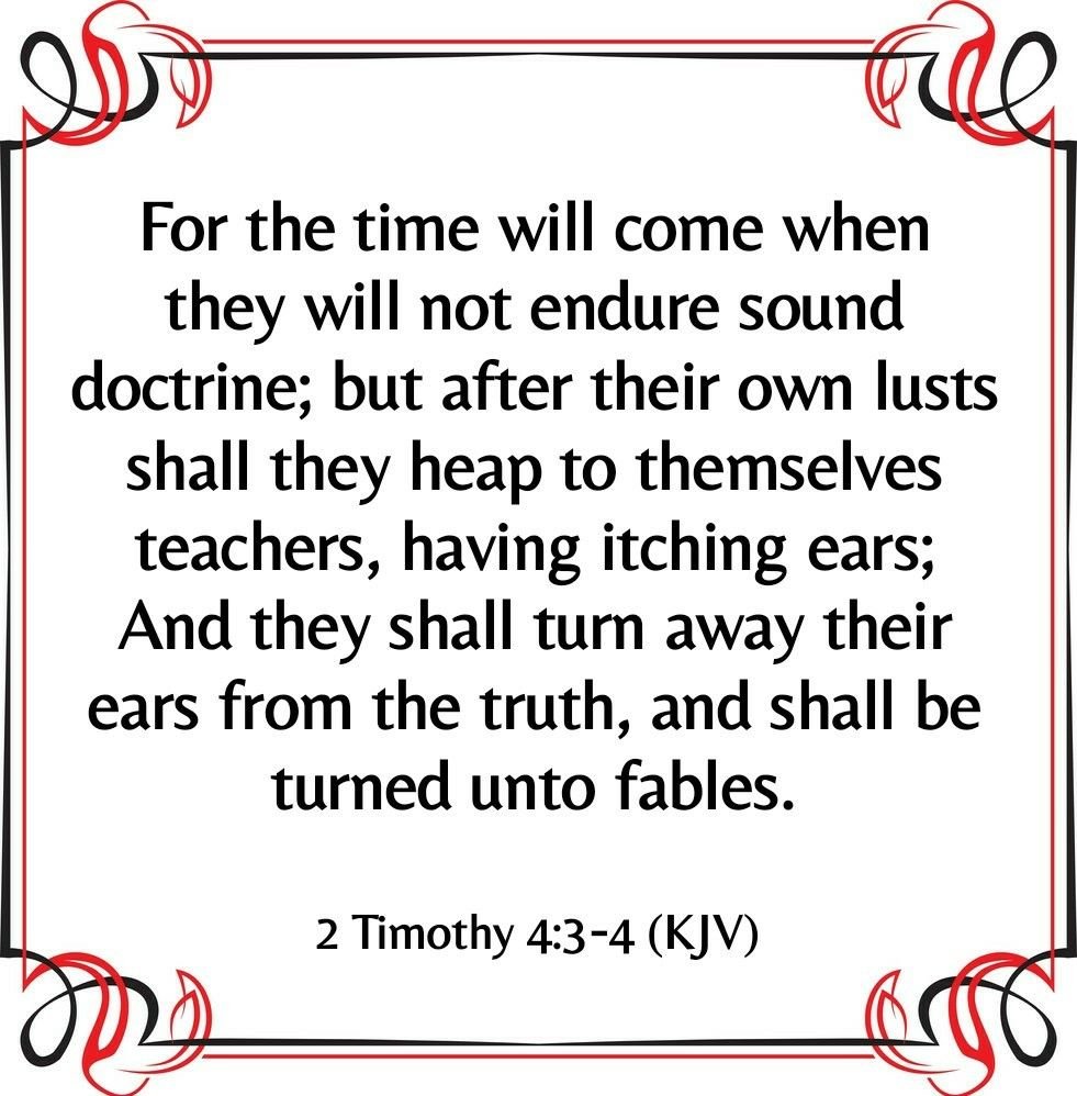 Preach the Word

Preach the word; be prepared in season
and out of season; reprove, rebuke,
and encourage with every form of patient instruction.

Satan's Trap... Comfortable Christianity