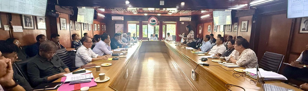 TR Zeliang (@trzeliang) on Twitter photo A review meeting on projects implemented under <a href="/MDoNER_India/">MDoNER India</a> & <a href="/NEC_GoI/">NorthEasternCouncil</a> was held today. A total of 26 projects were identified as 'Distressed Projects' under NESIDS (OTRI), NESIDS(Roads) and NEC. Factors contributing to the delays and incomplete status of the projects were A review meeting on projects implemented under <a href="/MDoNER_India/">MDoNER India</a> & <a href="/NEC_GoI/">NorthEasternCouncil</a> was held today. A total of 26 projects were identified as 'Distressed Projects' under NESIDS (OTRI), NESIDS(Roads) and NEC. Factors contributing to the delays and incomplete status of the projects were