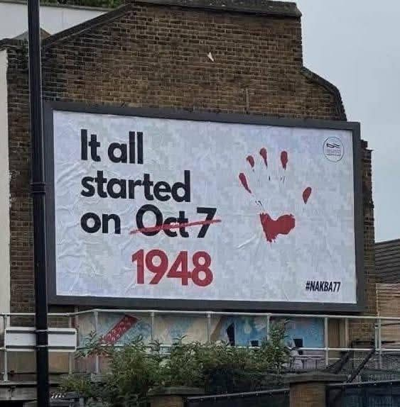 ultras_antifaa's tweet photo. "It all started on O̶c̶t̶ ̶7̶ → 1948."

#FreePalestine 🇵🇸 https://t.co/m4jSNnZ5sH