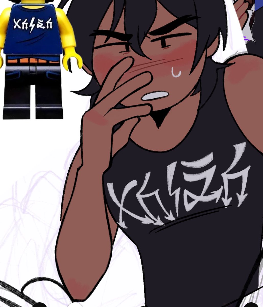puddinglover72's tweet image. my favorite part is the print on the shirt because I embroidered the same one 😭