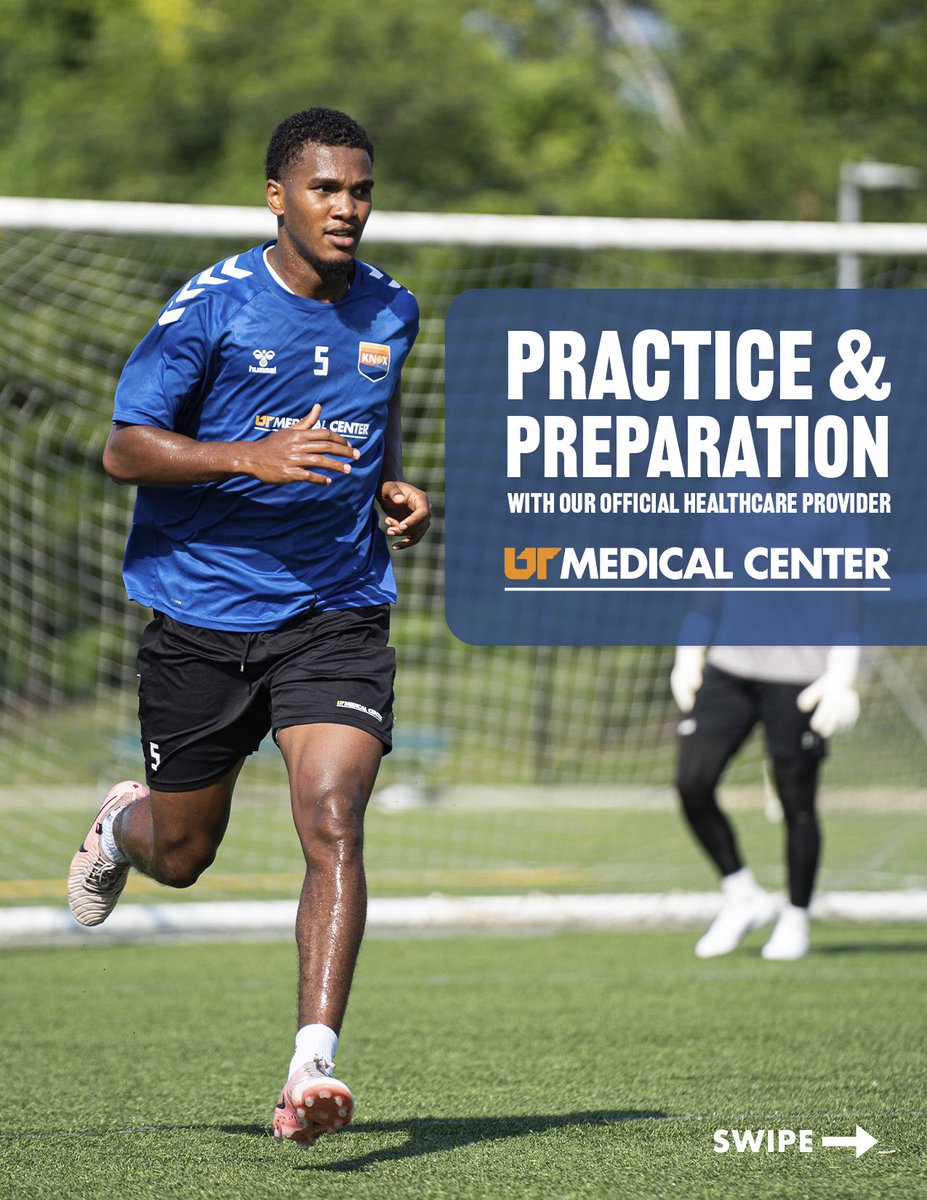 OneKnoxSC's tweet image. Practice and Preparation with UT Medical 🏥
We wouldn’t be ready for this weekends match without the practice of UT Medical!
UT Medical | The Official Healthcare Provider of One Knoxville SC