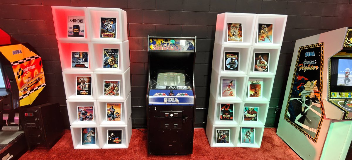 OhPoorPup's tweet image. Proud to say I worked as service technician for many of the cabinets and machines on display at @SEGA's @k1speed takeover for #SDCC! I've been working with @100_Yen_Life for months on this, really honored to have been a part of it! 🙂
