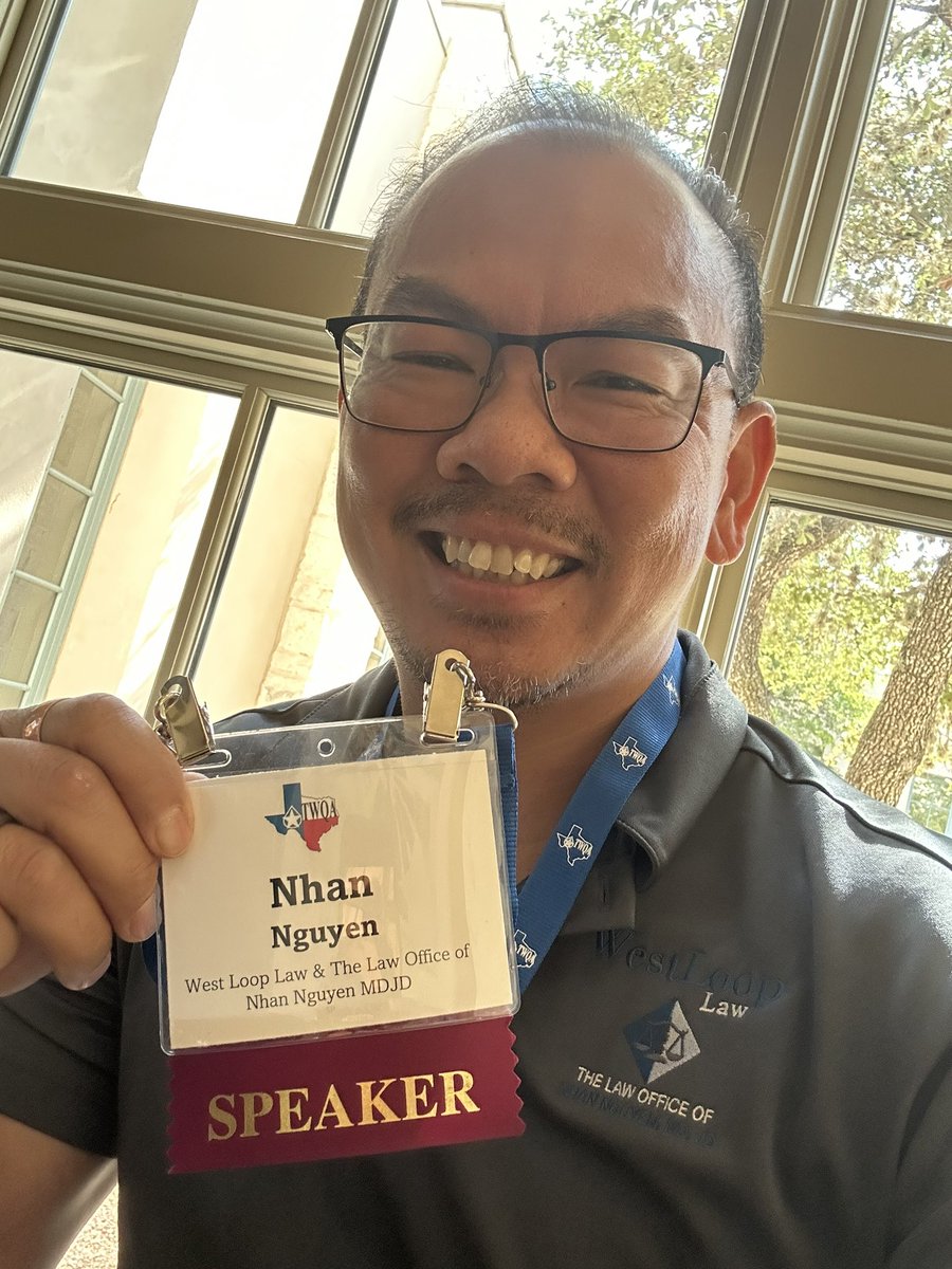 Pfas Injury Attorney - Lawyer & Trained Doctor (@pfaslawyer) on Twitter photo Honored to be speaking at the Texas Water Quality Association Annual Meeting! Always great to share information on PFAS Science & Litigation Updates! Stay tuned…
<a href="/TheWestLoopLaw/">WestLoopLaw</a>
<a href="/ProlificNinja/">Nhan Nguyen MD JD</a> Honored to be speaking at the Texas Water Quality Association Annual Meeting! Always great to share information on PFAS Science & Litigation Updates! Stay tuned…
<a href="/TheWestLoopLaw/">WestLoopLaw</a>
<a href="/ProlificNinja/">Nhan Nguyen MD JD</a>