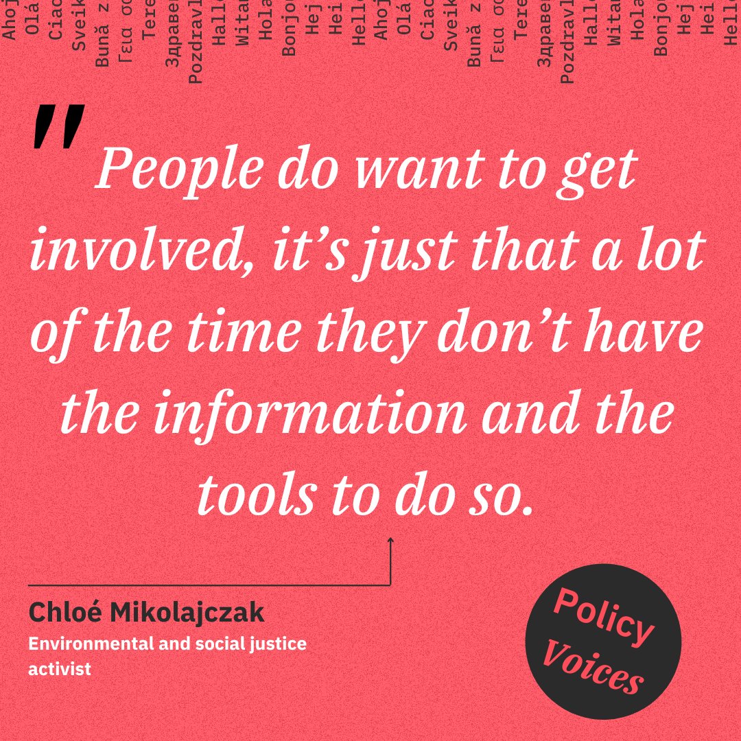 🔊Make sure to tune into the latest episode of #PolicyVoices, the fourth in the 'Overcoming Polarisation' series from <a href="/debatingeurope/">Debating Europe</a>, where we are joined by environmental and social justice activist, Chloé Mikolajczak (<a href="/ChloeMkljczk/">Chloé Mikolajczak</a>), and professor of politics at