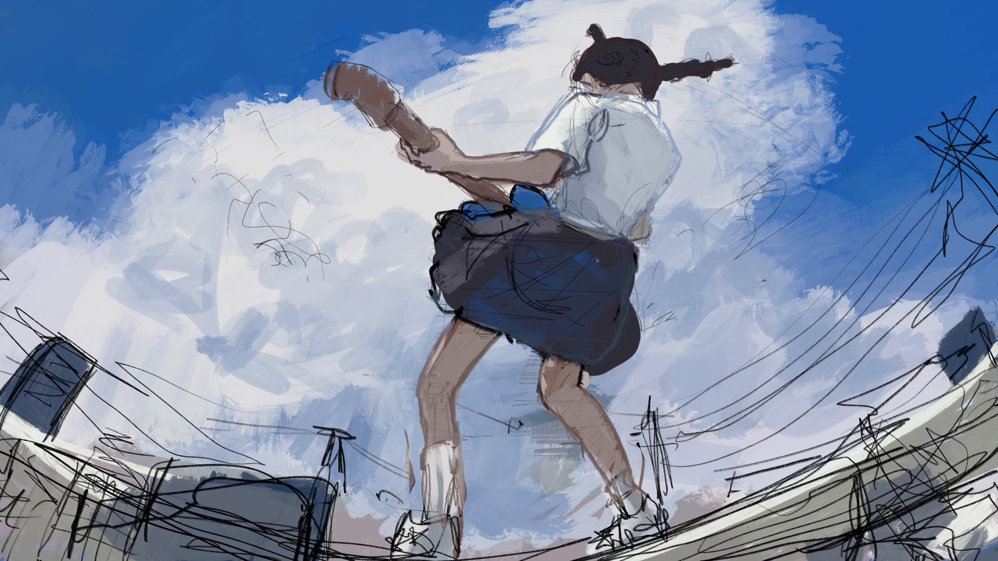 イラスト　原画　リーベド・マリーナ 「疾駆」 4ぜん (@ZENroziura) / X