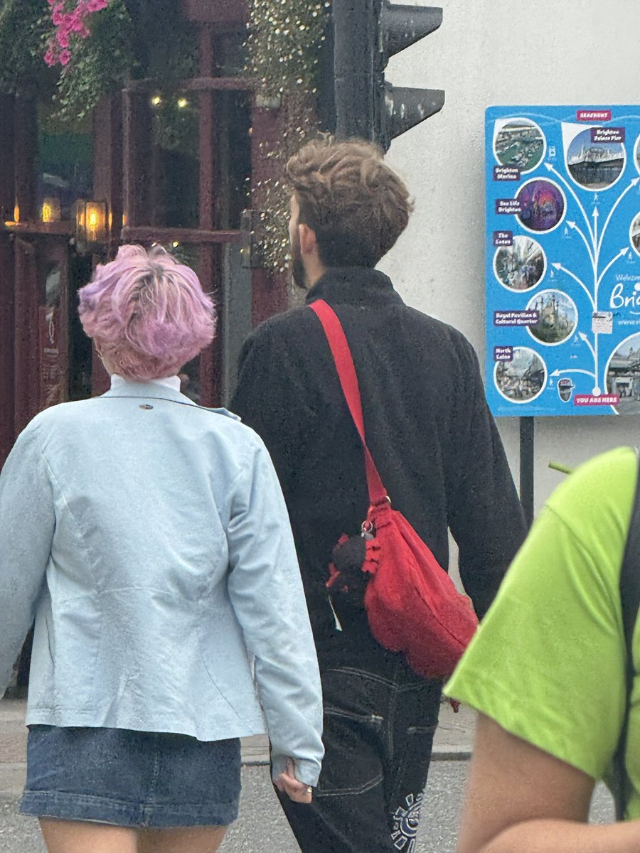 I really am in the land of the pink haired brigade 😂😂😂