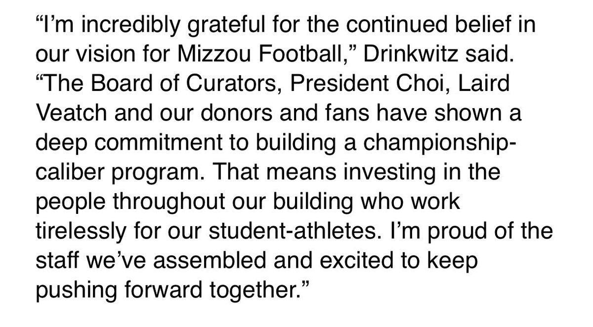 BenArnetKOMU's tweet image. #Mizzou announces a contract extension for head coach Eliah Drinkwitz through 2029
