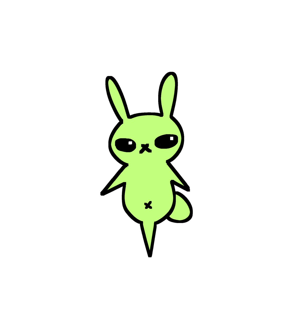 sillybuny's tweet image. alien mode 👽🥕