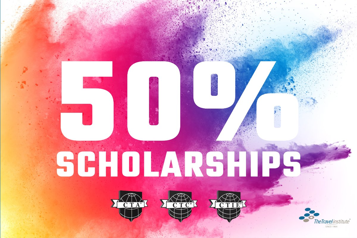 Last Chance! 🎓 50% Certification Scholarships - mailchi.mp/thetravelinsti…