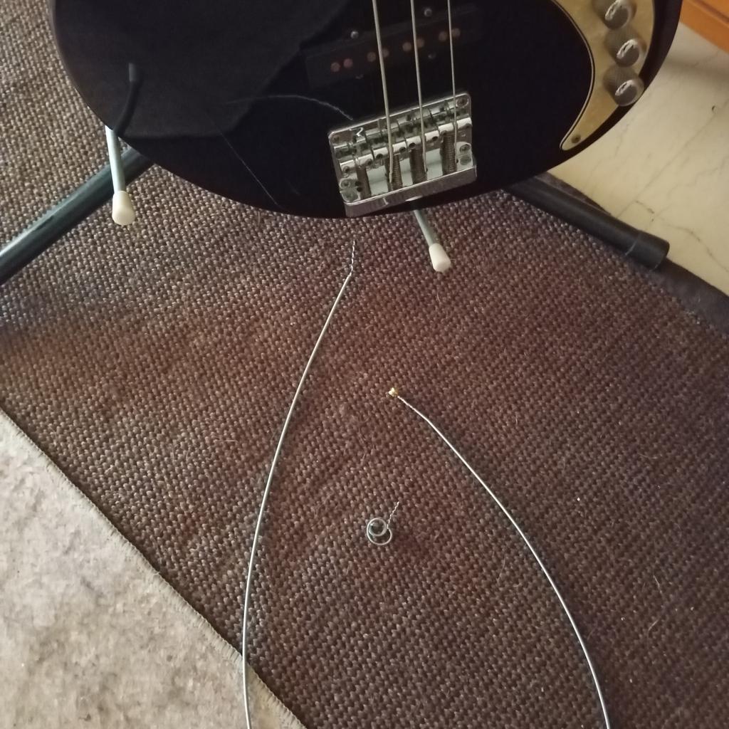 slightly_blank's tweet image. ★ Blank talk |
Aaaaah no🫠
I just finished the semester, having time to start bass... String died on me while tuning💀
To be fair, it was second-hand and old... Now I'm scared to tune the other ones... wa... o_o''