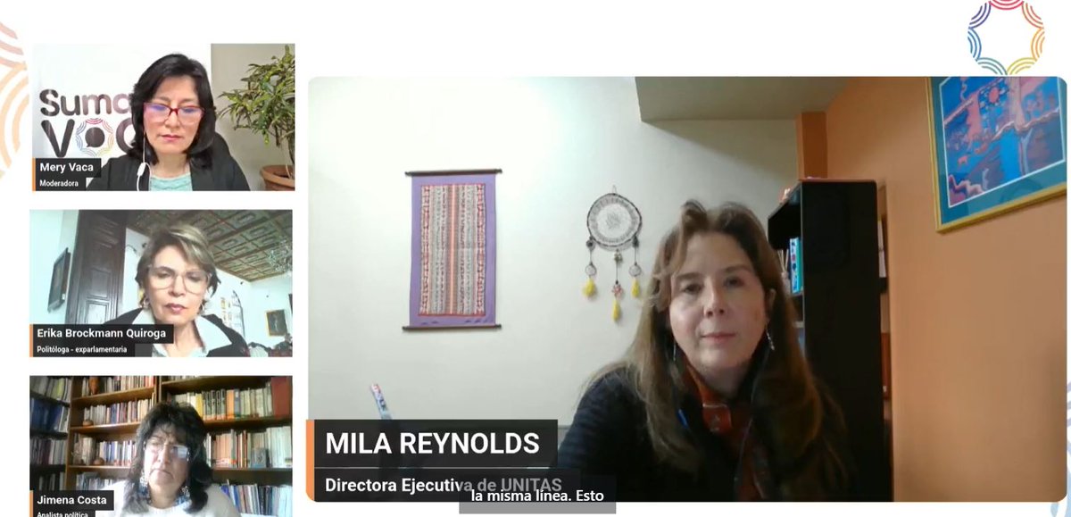 SumandoVocesBo's tweet image. #Institucionalidad, la madre de todas las crisis en la agenda electoral

&quot;30 casos de corrupción fueron registrados en este primer cuatrimestre, 6 en el organo judicial&quot;
Mila Reynolds, Directora de #UNITAS 
https:facebook.com/share/v/16bvfW…