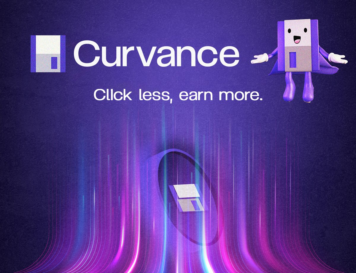 Crypto_Tom111's tweet image. The Curvance tagline of "Click less, earn more" is more than just a motto, but a philosophy that's engrained in every product detail when it comes to engineering and design 💾
It's a commitment to our users to make DeFi easier by adding intuitive features and removing friction…