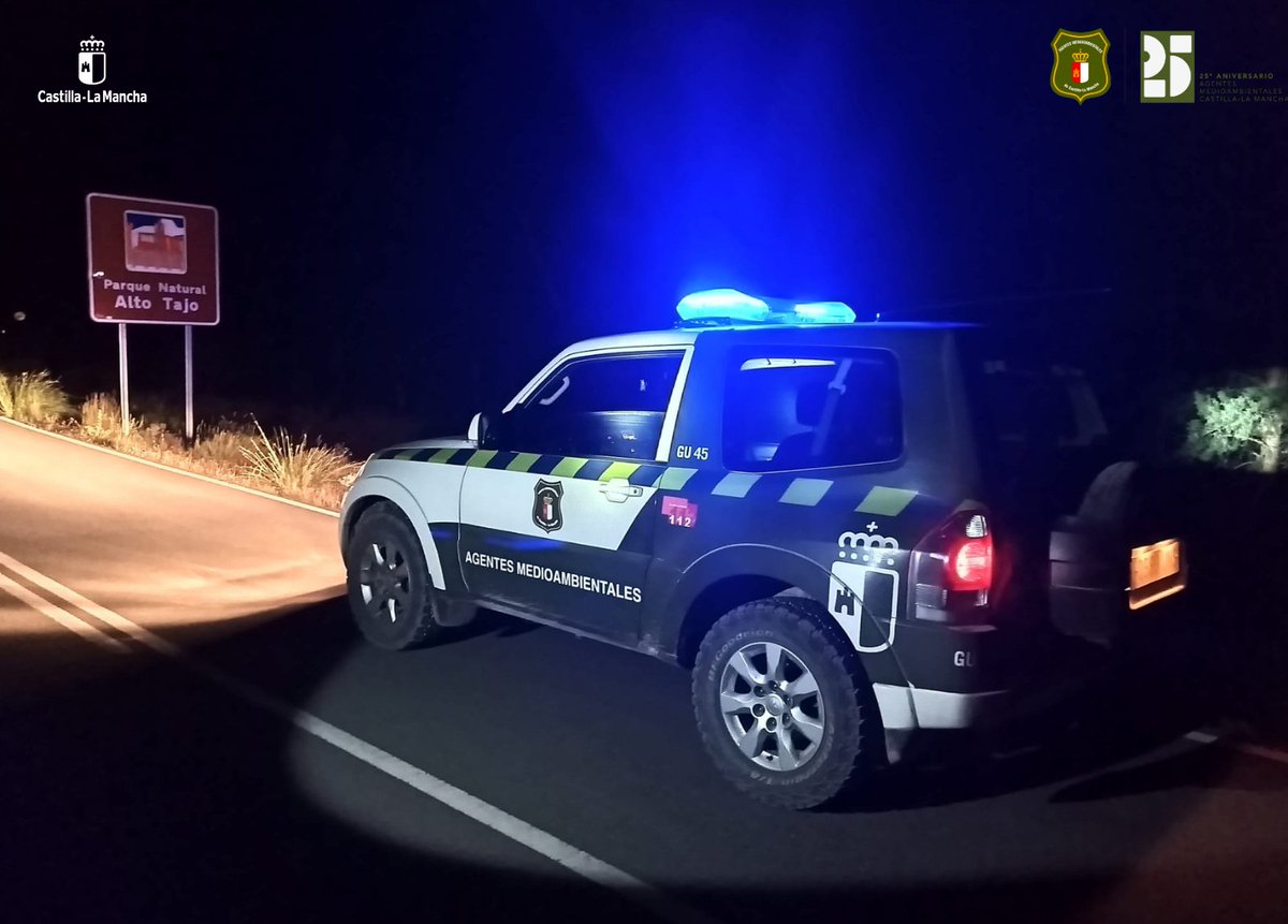 🏕️ En el Parque Natural del Alto Tajo está prohibida la acampada libre 🔴

ℹ️ Solo puedes pernoctar en campings o zonas expresamente autorizadas.

🌙 Realizamos controles nocturnos para velar por la conservación del entorno. 

#AgentesMedioambientales
#ParqueNaturalAltoTajo