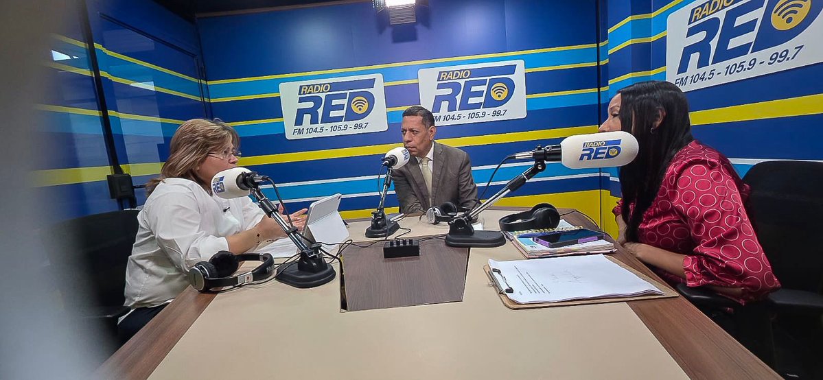 yapitti's tweet image. Compartimos a través de Radio Red, nuestro Plan de Transformación Integral del INADEH y los avances en nuestros proyectos en desarrollo y también a futuro.

#ConPasoFirme
#TransformamosVidas