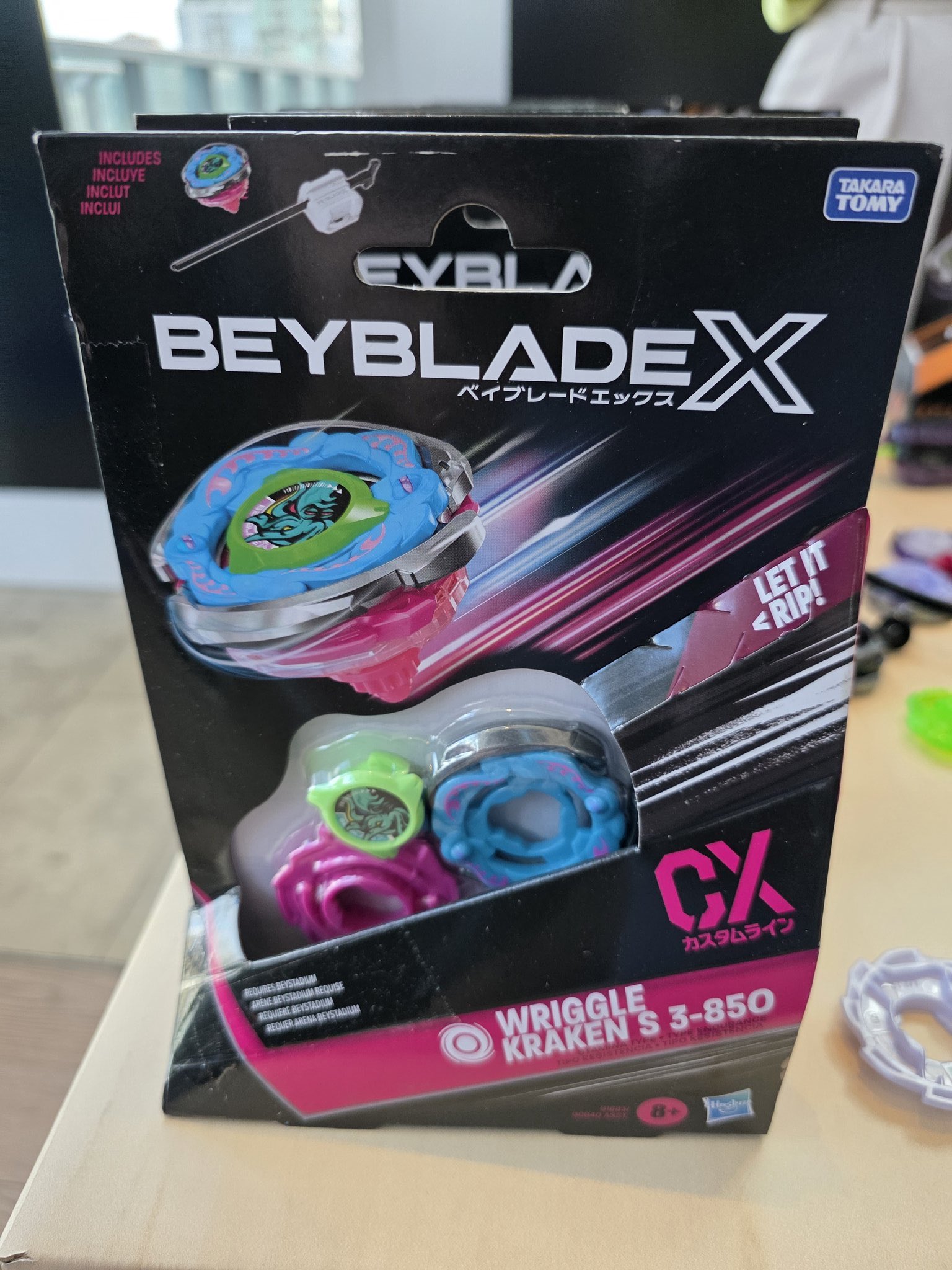 スポーツトイ・アクショントイ Beyblade X Wriggle Kraken S 3-850 Beyblade X Wriggle Kraken S 3-85O CX Starter Pack — Toy Snowman