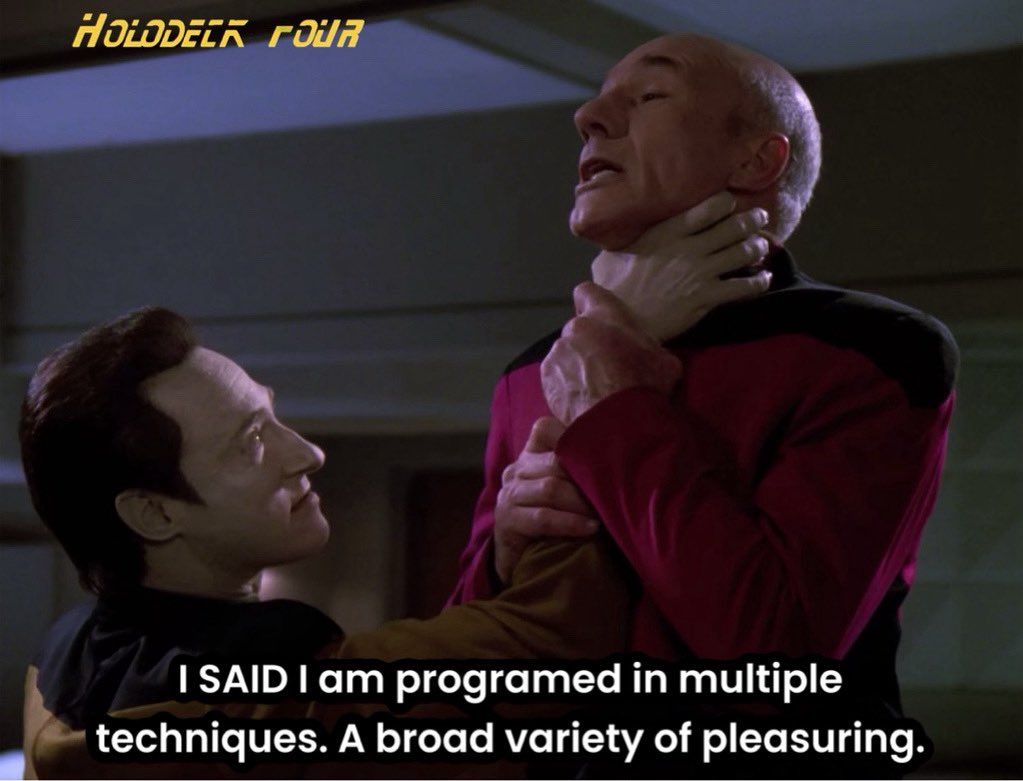 holodeckfour's tweet image. BDSM Trek
