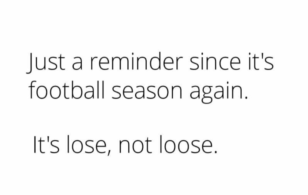 Definitely needs to be a yearly reminder