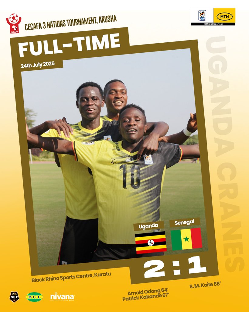 Onto the scoresheet thanks be to God🇺🇬🇺🇬🇺🇬🙏🙏⚽️⚽️