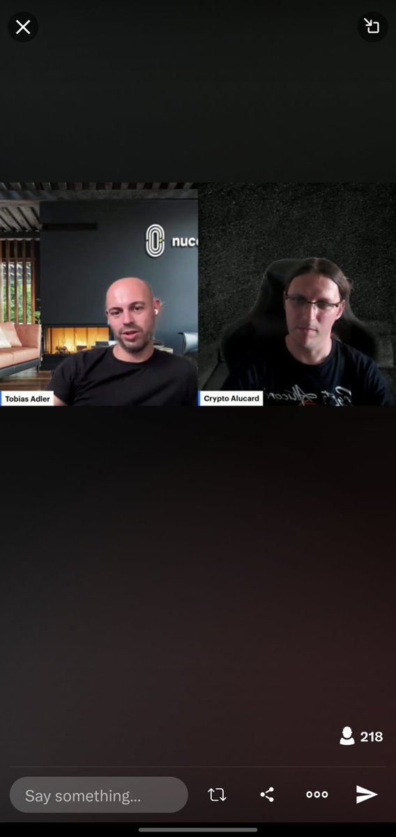 BetterDailyBy1's tweet image. Nuco Cloud x Crypto Alucard Live Stream x.com/i/broadcasts/1…