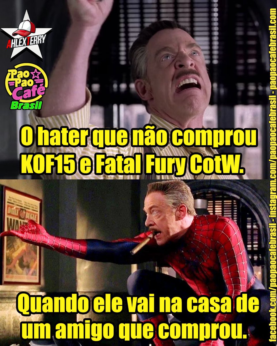 AhlexTerry's tweet image. Sabe o que é engraçado? Isso já está acontecendo com #KOFXV. Eu vi vários (!) relatos de pessoas que pegaram o jogo "de graça" na PS Plus: "Caramba, não sabia que era tão divertido", "kof15 me surpreendeu", "eu achava ruim, mas jogando ele, a sensação é outra".
#FatalFury #CotW
