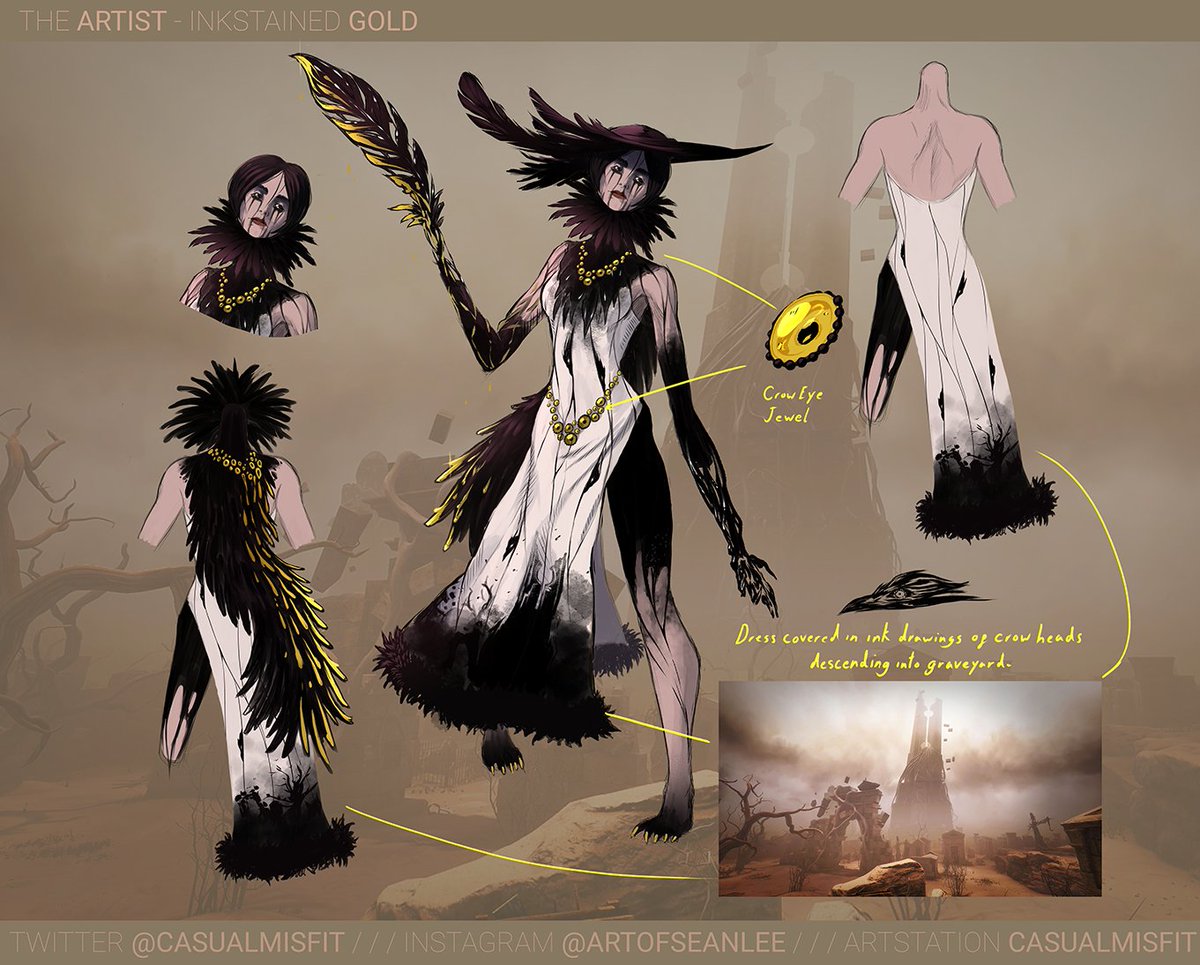 RukaArts (@casualmisfit) on Twitter photo My entry for the <a href="/DeadbyDaylight/">Dead by Daylight</a> Cosmetic Design Contest 2025.
Killer Skin for The Artist (Carmina Mora). 🐦⬛
#dbdcosmeticcontest #DeadbyDaylight My entry for the <a href="/DeadbyDaylight/">Dead by Daylight</a> Cosmetic Design Contest 2025.
Killer Skin for The Artist (Carmina Mora). 🐦⬛
#dbdcosmeticcontest #DeadbyDaylight