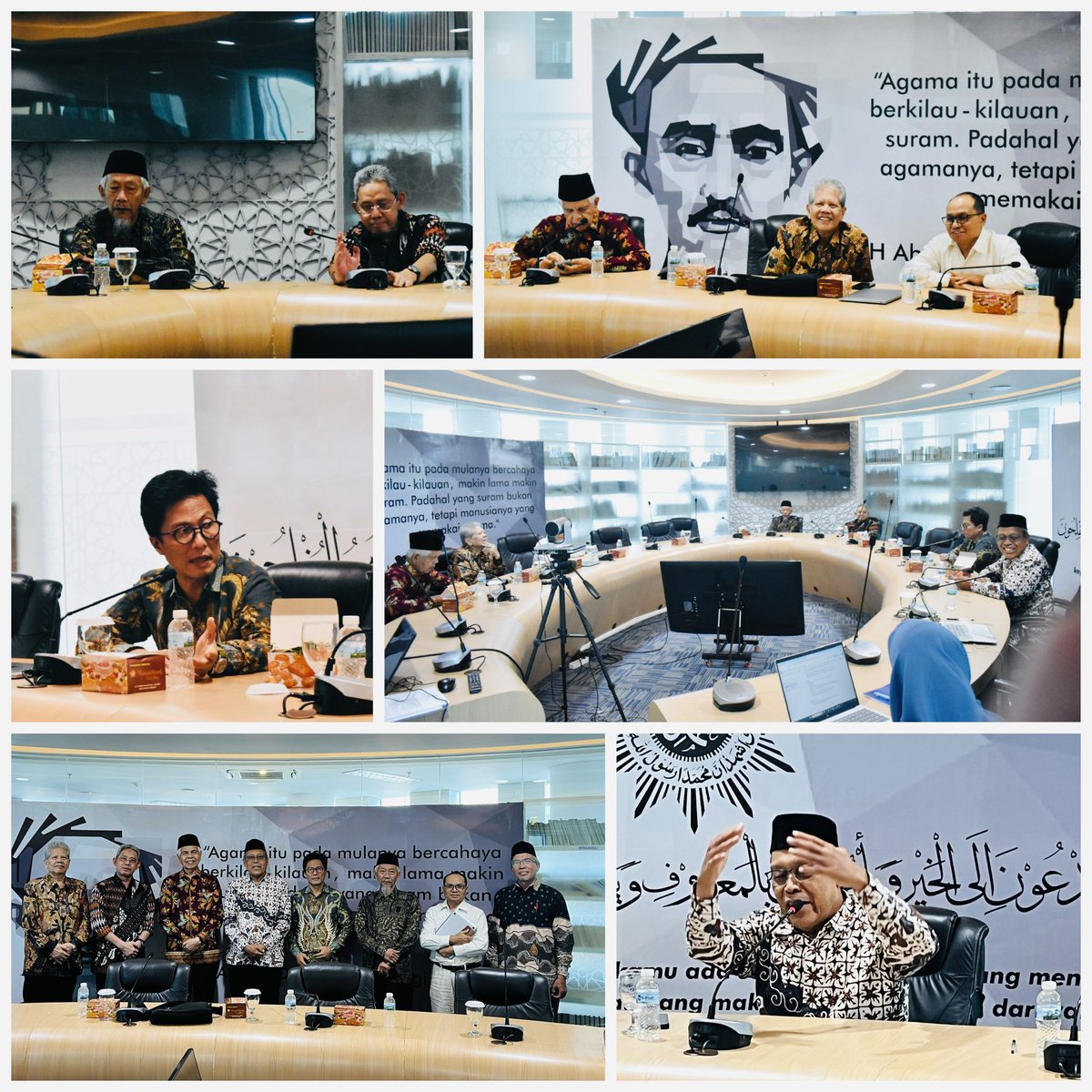 AlphaARachman's tweet photo. Bersama Kyai Saad Ibrahim, Prof Irwan Akib, Lembaga Pengembangan Pesantren, Majelis DiktiLitbang PP Muhammadiyah menyamakan persepsi untuk pengembangan grand design pendidikan Muhammadiyah, 23.07.2025.