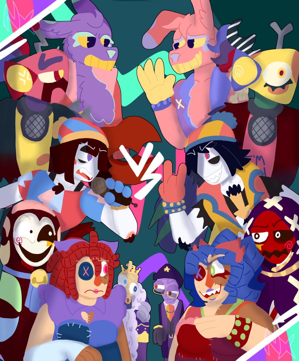 DemShitpostsBro's tweet image. The Idols vs The EVIL Idols!
(Dance Rush AU)
-
#TADC #tadcau