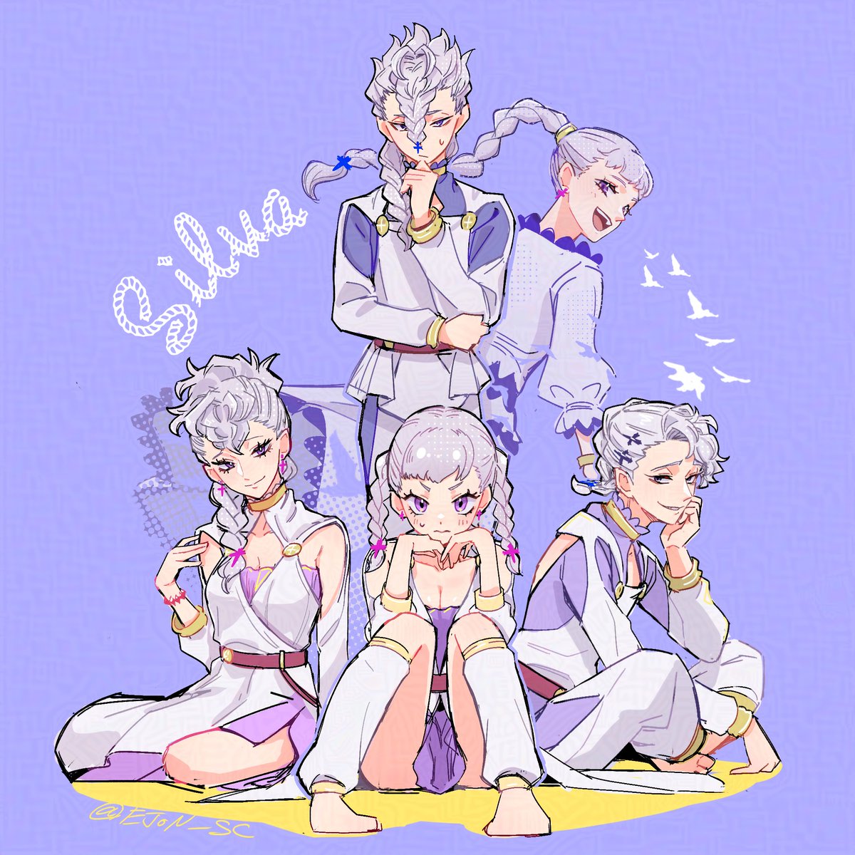 EJoN_SC's tweet image. みつあみ✝