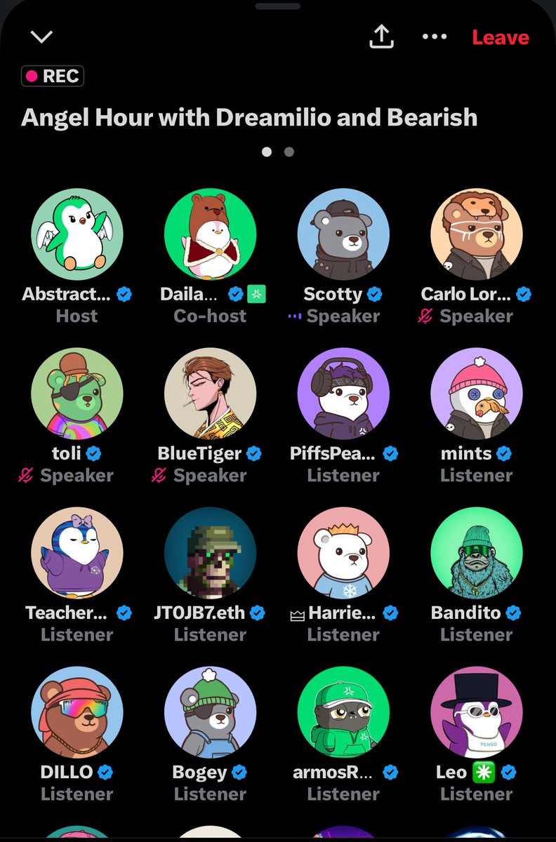 PiffsPeak's tweet image. Listening some of my most favorite builders in the space the alpha we hearing is 🤯🤯