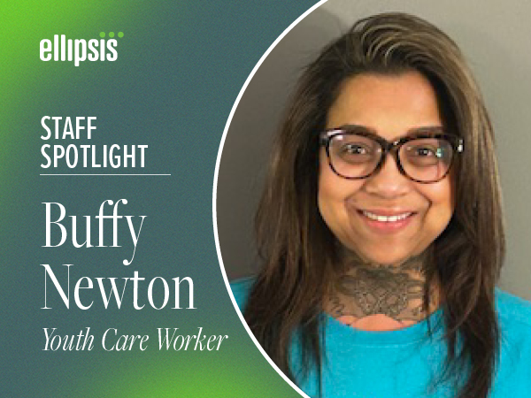 Our #StaffSpotlight this month is Buffy Newton, a youth care worker for our girls QRTP program. She’s been with our team for just over a year and said, "Ellipsis gives our youth a safe place and a chance at life.” Read more about her here: tr.ee/NythFQJKvP