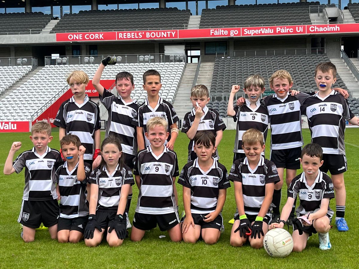 Donoughmore GAA (@donoughmoregaa) on Twitter photo Our U9 team were invited to play <a href="/paircuichaoimh/">Pairc UiChaoimh</a> yesterday.
It was a fantastic opportunity for the kids to play football on the main pitch against St. Finbarrs, St. Michael's, Lisgoold, Macroom, Nemo Rangers and Kilmurry Our U9 team were invited to play <a href="/paircuichaoimh/">Pairc UiChaoimh</a> yesterday.
It was a fantastic opportunity for the kids to play football on the main pitch against St. Finbarrs, St. Michael's, Lisgoold, Macroom, Nemo Rangers and Kilmurry