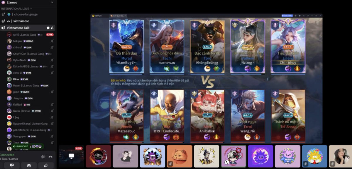 HyperXVII's tweet image. 9 days until @monad Meetup in Vietnam ▓▓▓▓▓▓▓▓▓▓▓▓▓▓▓▓▓▓▓▓▓▓░ 99%
Arena of Valor Tournament with @vietnads in @llamao_