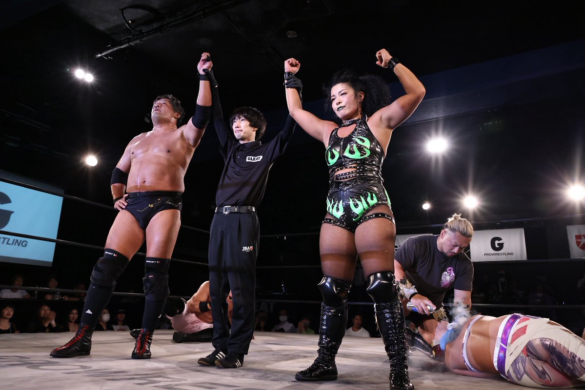 g0925union's tweet image. #GLEAT 新宿FACE大会でした。
vs GLEAT 勝利!
ZONESが頼もしかった!
次戦なんとかして腰が重い男を連れてきます。