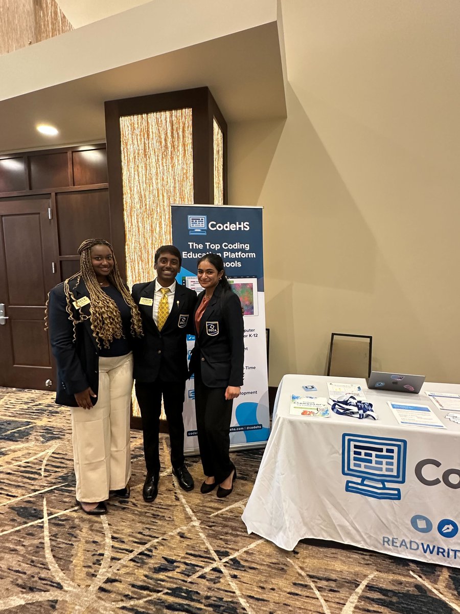 CodeHS's tweet image. Hey Kansas teachers, are you attending the K-ACTE conference? Swing by the CodeHS booth to learn about our state-aligned courses, say hi to our great team, and get some fun swag!
#cs #readwritecode
