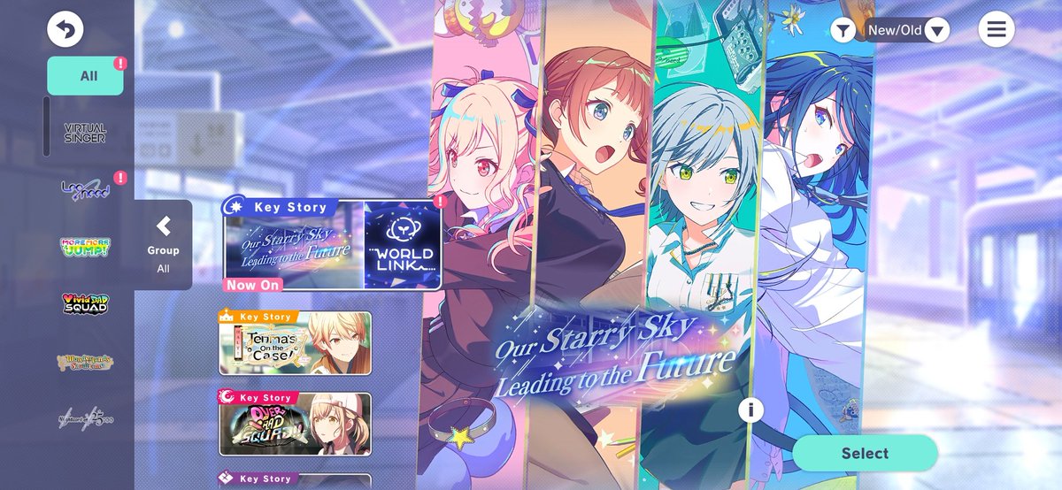 data50090's tweet image. i finished every single en server stories yay (except current event)