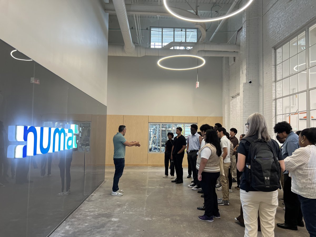 We had the pleasure of hosting incoming engineering students from <a href="/NorthwesternU/">Northwestern</a> University’s McCormick School of Engineering through the summer EXCEL program for a facility tour and an opportunity to engage with industry professionals at <a href="/numattech/">Numat</a> , including our CEO, Benjamin