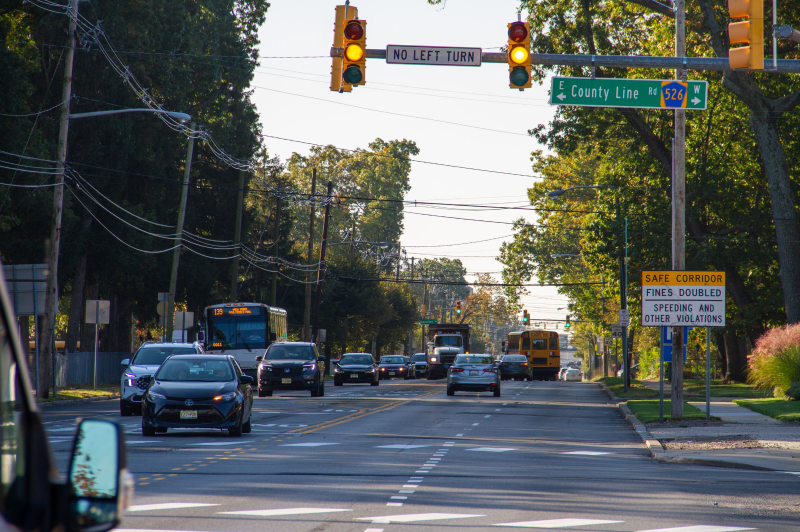 NJTPA's tweet image. A Local Concept Development Study of County Line Road and Kennedy Boulevard in Lakewood, Ocean County investigated 3 alternatives to improve traffic congestion and safety, including a five-leg roundabout. DETAILS: njtpa.org/Newsroom/NJTPA…