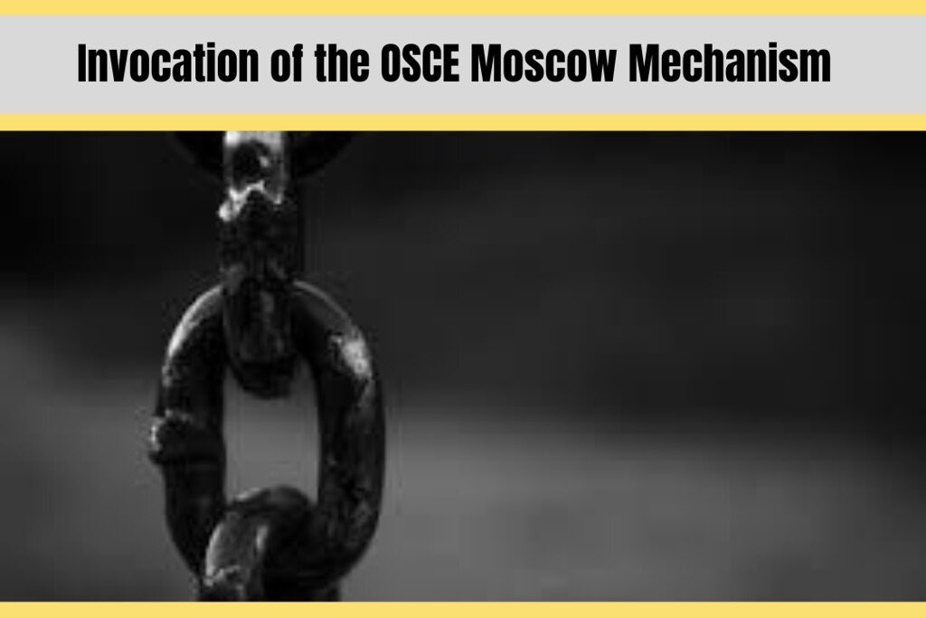 SwitzerlandOSCE's tweet image. Today, 🇨🇭 joined 40 @OSCE pS in invoking the #MoscowMechanism , establishing an independent expert mission relating to torture and ill-treatment of Ukrainian #PoWs by 🇷🇺.