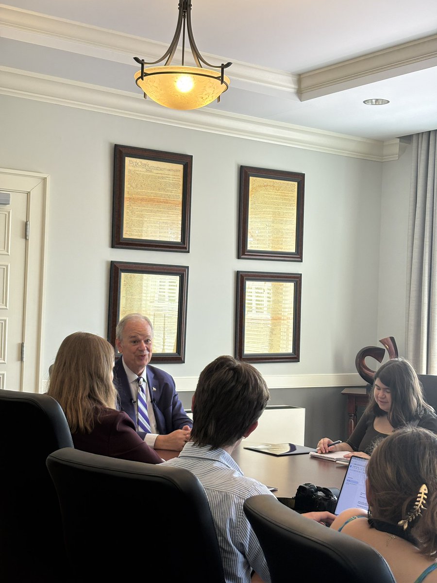 JMUPresidentJim's tweet image. These past few days I’ve been a part of welcoming groups to campus, thanking our students and building relationships.
No day is the same at JMU!