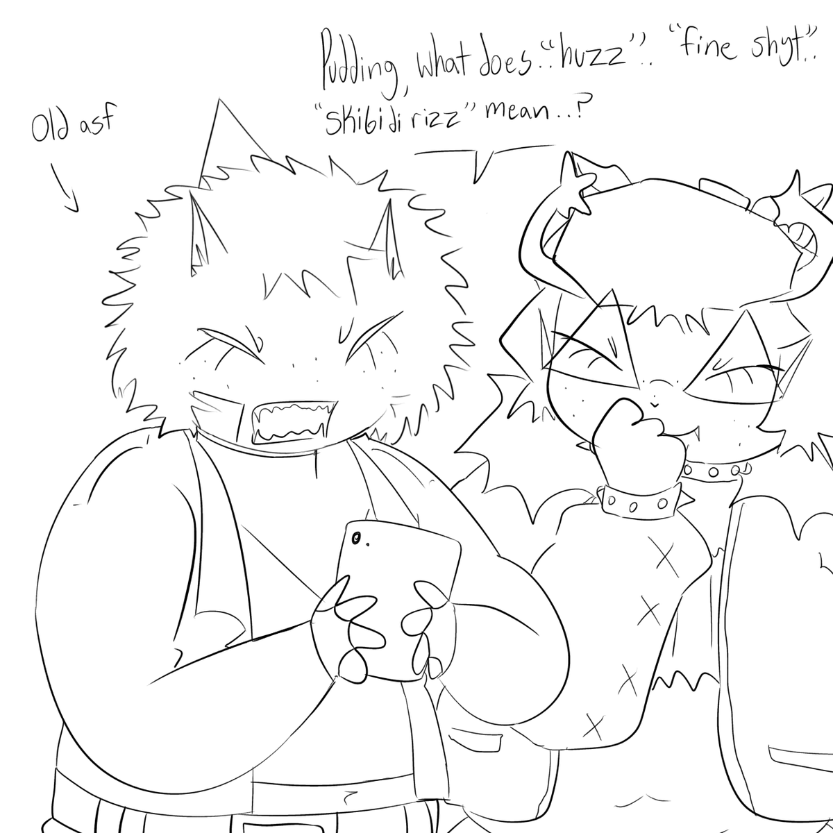 Arand0martist1's tweet image. fun pooper fact!
they do not understand modern internet slang