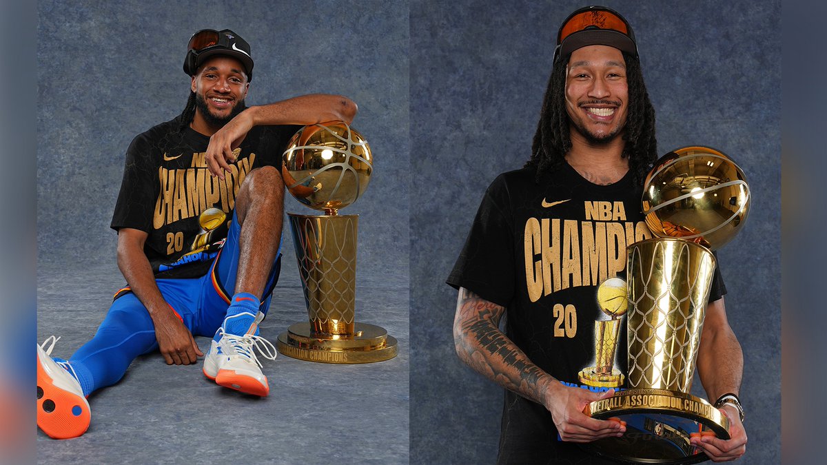 "Being able to have a parade and celebration in my hometown, seeing so many people I've grown up with, there's no words" - Jaylin Williams

Fort Smith will host a parade celebrating JWill &amp; Isaiah Joe's NBA Championship tonight ⚡️🏀