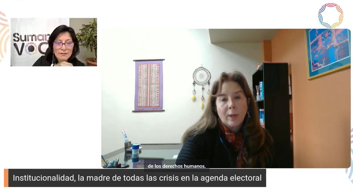 SumandoVocesBo's tweet image. #Institucionalidad 
&quot;El diálogo, el consenso es fundamental. Recuperar la institucionalidad requiere la participación ciudadana, garantizar la transparencia, la independencia de poderes y pensar en meritocracia&quot;

Mila Reynolds, directora de #UNITAS 
facebook.com/share/v/16bvfW…