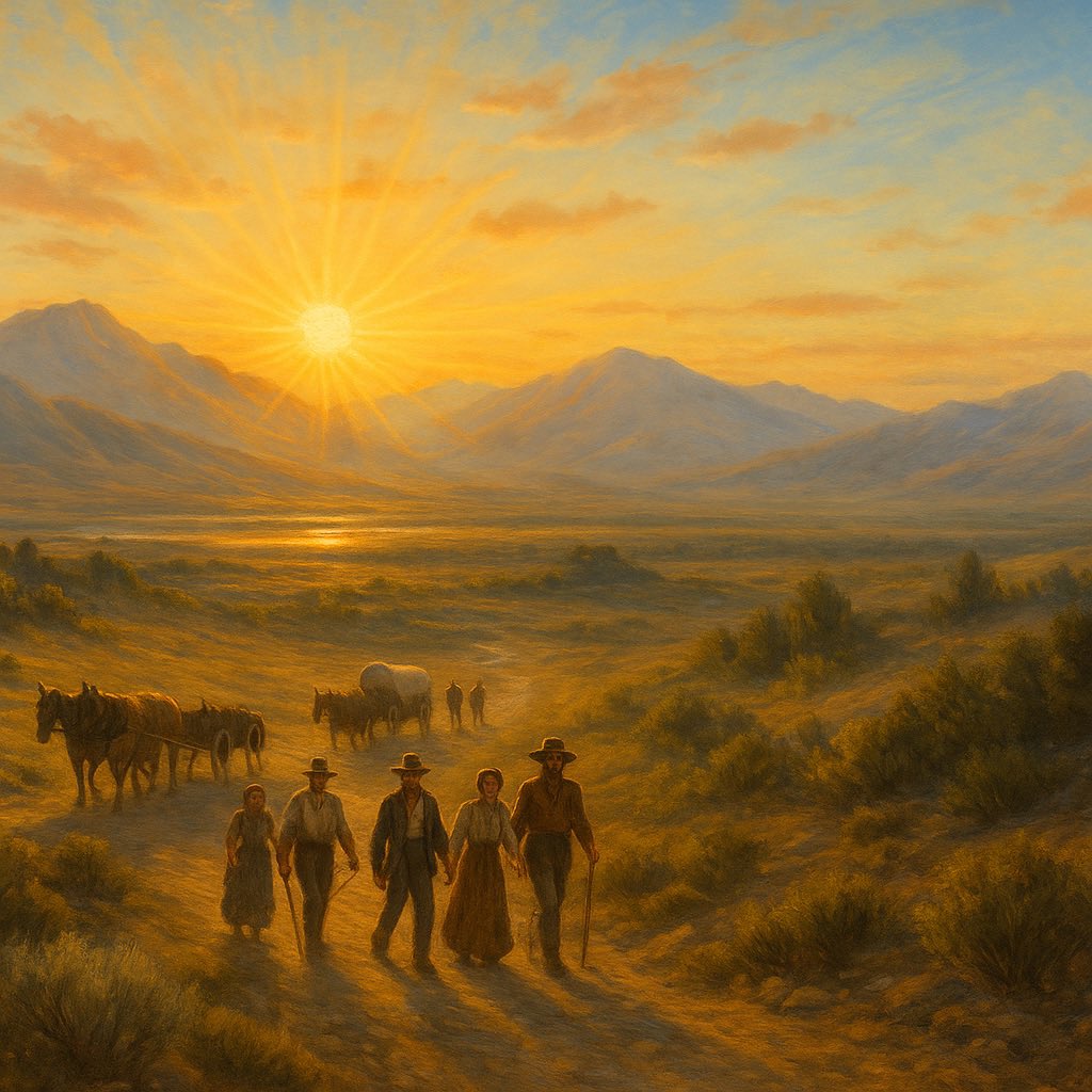 🇺🇸 I was born in Utah.
And every year on July 24th, I’m reminded of Pioneer Day, the day in 1847 when the first Latter-day Saint pioneers entered the Salt Lake Valley.

Utah is known as the Beehive State, a symbol of industry, perseverance, and community; values embedded into its