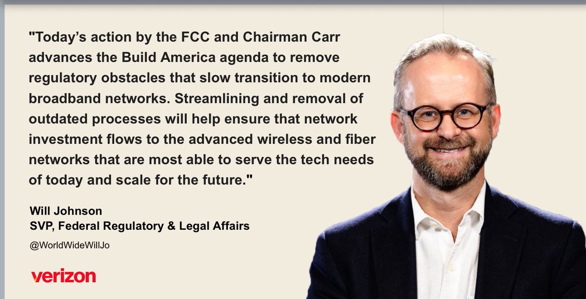 🚨🚨 Important work today as the @fcc and <a href="/BrendanCarrFCC/">Brendan Carr</a> move forward on the #BuildAmerica agenda!  Always a good time to focus on more investment and deployment of modern broadband networks!  🙏💪👷‍♂️🇺🇸